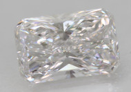 CERTIFIED 0.95 CARAT D COLOR VVS2 RADIANT NATURAL EARTH MINED LOOSE DIAMOND FOR RING 7.44X4.8MM  *360 VIDEO & IMAGES