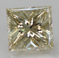 Certified 0.50 Carat K Color VS2 Princess Natural EARTH MINED Loose Diamond For Ring 4.6x4.43mm  *360 VIDEO & IMAGES