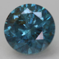 CERTIFIED 1.20 CARAT VIVID BLUE SI2 ROUND BRILLIANT NATURAL EARTH MINED LOOSE DIAMOND 6.72MM  *360 REAL VIDEO & IMAGES