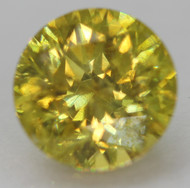 CERTIFIED 0.80 CARAT CANARY YELLOW VS2 ROUND BRILLIANT NATURAL EARTH MINED LOOSE DIAMOND 5.75MM  *360 VIDEO & IMAGES