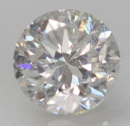 Certified 0.50 Carat D Color SI1 Round Brilliant Natural EARTH MINED Loose Diamond For Ring 4.92mm *360 VIDEO & IMAGES