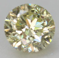 CERTIFIED 1.13 CARAT FANCY YELLOW VS2 ROUND BRILLIANT NATURAL EARTH MINED LOOSE DIAMOND 6.38MM *360 REAL VIDEO & IMAGES