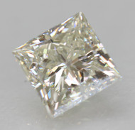 CERTIFIED 0.58 CARAT H COLOR VVS1 PRINCESS NATURAL EARTH MINED LOOSE DIAMOND FOR RING 4.47X4.47MM  *360 VIDEO & IMAGES