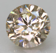 CERTIFIED 0.75 CARAT YELLOW BROWN VVS2 ROUND BRILLIANT NATURAL EARTH MINED LOOSE DIAMOND 5.7MM *360 REAL VIDEO & IMAGES