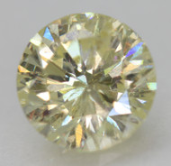 CERTIFIED 1.10 CARAT FANCY YELLOW SI1 ROUND BRILLIANT NATURAL EARTH MINED LOOSE DIAMOND 6.67MM  *360 REAL VIDEO & IMAGES