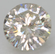 CERTIFIED 1.40 CARAT H COLOR SI1 ROUND BRILLIANT NATURAL EARTH MINED LOOSE DIAMOND FOR RING 7.36MM *360 VIDEO & IMAGES