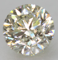 CERTIFIED 0.83 CARAT I COLOR VS2 ROUND BRILLIANT NATURAL EARTH MINED LOOSE DIAMOND FOR RING 5.68MM  *360 VIDEO & IMAGES