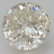 CERTIFIED 1.55 CARAT I COLOR SI1 ROUND BRILLIANT NATURAL EARTH MINED LOOSE DIAMOND FOR RING 7.08MM  *360 VIDEO & IMAGES