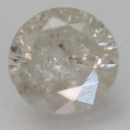 0.85 Carat H Color Round Brilliant Natural EARTH MINED Loose Diamond For Jewelry 5.9mm *360 REAL VIDEO & PICTURES