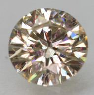 0.18 CARAT FANCY BROWNISH YELLOW VS2 ROUND BRILLIANT NATURAL EARTH MINED LOOSE DIAMOND 3.73MM *360 REAL VIDEO & PICTURES