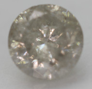 0.99 Carat Light Gray Round Brilliant Natural EARTH MINED Loose Diamond 6.08mm *360 PROFESSIONAL VIDEO & PICTURES