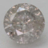0.90 Carat Fancy Gray Round Brilliant Natural EARTH MINED Loose Diamond 5.93mm *360 PROFESSIONAL VIDEO & PICTURES