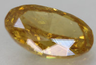 CERTIFIED 0.50 CARAT INTENSE YELLOW SI1 OVAL NATURAL EARTH MINED LOOSE DIAMOND 6.52X3.9MM  *360 REAL VIDEO & IMAGES