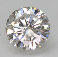 Certified 0.63 Carat E Color SI1 Round Brilliant Natural EARTH MINED Loose Diamond For Ring 5.7mm  *360 VIDEO & IMAGES