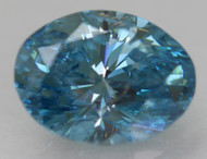 CERTIFIED 1.49 CARAT VIVID BLUE VS2 OVAL NATURAL EARTH MINED LOOSE DIAMOND 8.31X6.25MM  *360 PROFESSIONAL IMAGES & VIDEO