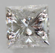 CERTIFIED 0.92 CARAT D COLOR VS2 PRINCESS NATURAL EARTH MINED LOOSE DIAMOND FOR RING 5.54X5.43MM * REAL IMAGES & VIDEO
