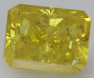CERTIFIED 5.03 CARAT CANARY YELLOW SI2 RADIANT NATURAL EARTH MINED LOOSE DIAMOND 10.75X8.59MM  *360 REAL IMAGES & VIDEO