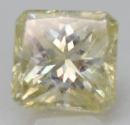 CERTIFIED 2.56 CARAT K COLOR VS2 RADIANT NATURAL EARTH MINED LOOSE DIAMOND FOR RING 7.65X7.52MM * REAL IMAGES & VIDEO