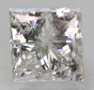 Certified 0.72 Carat D Color SI2 Princess Natural EARTH MINED Loose Diamond For Ring 4.94x4.86mm * REAL IMAGES & VIDEO