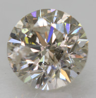 Certified 0.65 Carat I Color SI2 Round Brilliant Natural EARTH MINED Loose Diamond For Ring 5.48mm  *REAL IMAGES & VIDEO
