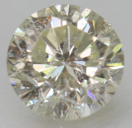 CERTIFIED 1.02 CARAT I COLOR SI1 ROUND BRILLIANT NATURAL EARTH MINED LOOSE DIAMOND FOR RING 6.29MM  *REAL IMAGES & VIDEO