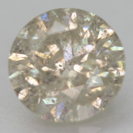 1.04 CARAT K COLOR ROUND BRILLIANT NATURAL EARTH MINED LOOSE DIAMOND FOR JEWELRY 6.29MM *360 REAL VIDEO & PICTURES