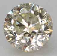 CERTIFIED 1.02 CARAT I COLOR SI1 ROUND BRILLIANT NATURAL EARTH MINED LOOSE DIAMOND FOR RING 6MM  * REAL IMAGES & VIDEO