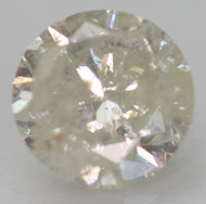 1.13 CARAT I COLOR ROUND BRILLIANT NATURAL EARTH MINED LOOSE DIAMOND FOR JEWELRY 6.28MM *360 REAL VIDEO & PICTURES