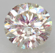 0.53 CARAT I COLOR SI1 ROUND BRILLIANT NATURAL EARTH MINED LOOSE DIAMOND FOR JEWELRY 5.13MM *360 REAL VIDEO & PICTURES