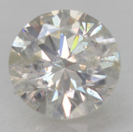 0.35 Carat H Color SI2 Round Brilliant Natural EARTH MINED Loose Diamond For Jewelry 4.52mm *360 REAL VIDEO & PICTURES
