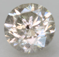 0.56 Carat K Color Round Brilliant Natural EARTH MINED Loose Diamond For Jewelry 5.06mm *360 REAL VIDEO & PICTURES