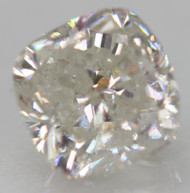 CERTIFIED 1.01 CARAT H COLOR VS2 CUSHION SHAPE NATURAL EARTH MINED LOOSE DIAMOND FOR JEWELRY 5.26X5.26MM  * PICS & VIDEO