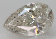 CERTIFIED 0.89 CARAT H COLOR SI1 PEAR NATURAL EARTH MINED LOOSE DIAMOND FOR RING 8.04X5.17MM *360 REAL IMAGES & VIDEO