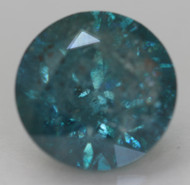 CERTIFIED 2.12 CARAT VIVID BLUE SI3 ROUND BRILLIANT NATURAL EARTH MINED LOOSE DIAMOND 7.87MM  *360 REAL IMAGES & VIDEO