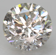 CERTIFIED 0.59 CARAT E COLOR SI1 ROUND BRILLIANT NATURAL EARTH MINED LOOSE DIAMOND FOR RING 5.26MM *360 IMAGES & VIDEO