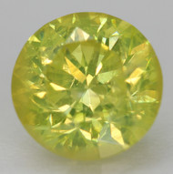 CERTIFIED 0.91 CARAT CANARY YELLOW SI1 ROUND BRILLIANT NATURAL EARTH MINED LOOSE DIAMOND 6.11MM *360 IMAGES & VIDEO