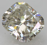 CERTIFIED 0.70 CARAT I COLOR SI1 CUSHION SHAPE NATURAL EARTH MINED LOOSE DIAMOND FOR RING 5.36X4.57MM  *360 PICS & VIDEO