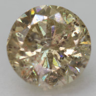 CERTIFIED 1.52 CARAT BROWN YELLOW SI2 ROUND BRILLIANT NATURAL EARTH MINED LOOSE DIAMOND 7.13MM  *360 REAL IMAGES & VIDEO