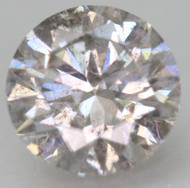 CERTIFIED 1.63 CARAT I COLOR SI2 ROUND BRILLIANT NATURAL EARTH MINED LOOSE DIAMOND FOR JEWELRY 7.59MM *360 PICS & VIDEO