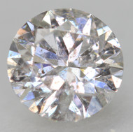 CERTIFIED 0.60 CARAT D COLOR SI1 ROUND BRILLIANT NATURAL EARTH MINED LOOSE DIAMOND FOR RING 5.35MM  *360 IMAGES & VIDEO