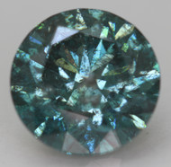 CERTIFIED 2.69 CARAT VIVID BLUE SI2 ROUND BRILLIANT NATURAL EARTH MINED LOOSE DIAMOND 8.82MM *360 REAL IMAGES & VIDEO