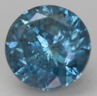 CERTIFIED 2.07 CARAT VIVID BLUE SI2 ROUND BRILLIANT NATURAL EARTH MINED LOOSE DIAMOND 7.83MM  *360 REAL IMAGES & VIDEO