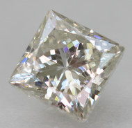 0.44 CARAT I COLOR SI1 PRINCESS NATURAL EARTH MINED LOOSE DIAMOND FOR JEWELRY 4.14X4.14MM *360 REAL IMAGES & VIDEO