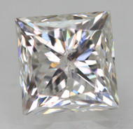 0.57 CARAT D COLOR SI2 PRINCESS NATURAL EARTH MINED LOOSE DIAMOND FOR JEWELRY 4.14X4.06MM *360 REAL IMAGES & VIDEO