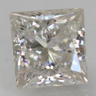 0.48 CARAT G COLOR SI2 PRINCESS NATURAL EARTH MINED LOOSE DIAMOND FOR JEWELRY 4.34X4.14MM *360 REAL IMAGES & VIDEO
