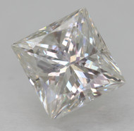 0.45 CARAT D COLOR SI1 PRINCESS NATURAL EARTH MINED LOOSE DIAMOND FOR JEWELRY 4.33X4.09MM *360 REAL IMAGES & VIDEO