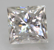 0.52 CARAT D COLOR SI2 PRINCESS NATURAL EARTH MINED LOOSE DIAMOND FOR JEWELRY 4.22X4.11MM *360 REAL IMAGES & VIDEO