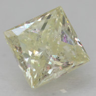 0.48 CARAT L COLOR PRINCESS NATURAL EARTH MINED LOOSE DIAMOND FOR JEWELRY 4.35X4.25MM *360 PROFESSIONAL IMAGES & VIDEO