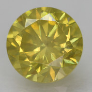 0.30 CARAT CANARY YELLOW VS2 ROUND BRILLIANT NATURAL EARTH MINED LOOSE DIAMOND 4.14MM *360 PROFESSIONAL IMAGES & VIDEO