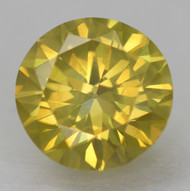 0.41 CARAT CANARY YELLOW VS2 ROUND BRILLIANT NATURAL EARTH MINED LOOSE DIAMOND 4.81MM *360 PROFESSIONAL IMAGES & VIDEO